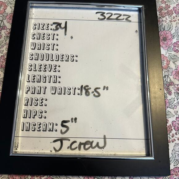 Vintage J Crew Board Shorts Mens 34 Retro 5" inseam - Picture 2 of 7